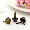 100Pcs/Set 12mm Punk Purse Handbag Pierced Jewelry Making Retro Rivets Metal Feet Studs Bag Accessories