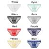 Men Soft Underwear Mesh Transparent Panties Low Rise Briefs See Through Breathable Sexy
