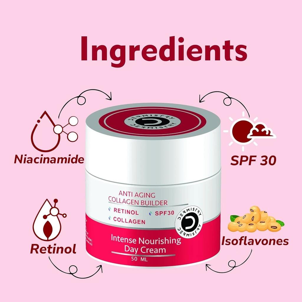 Dermistry Intensive Pflegende Tagescreme LSF 30 Für das Gesicht 50ml