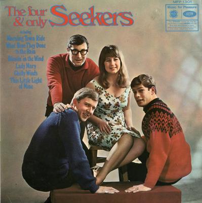LP Record SEEKERS  The Four  Only Seekers MFP1301 Music For Pleas Israel Rock Used