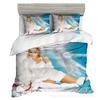 Three-Piece 3D Digital Printing Arianagrande Quilt Cover Home Textile Four-Piece Set