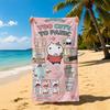 Pattern VintageCat Towel Towel Soft Pool Gift For Travel Gym Shower Cool Camping Quick Dry Sports Large Beach Towel