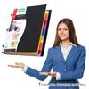 3 Ring Notebook Binder Thickened Loose Leaf Document Folder Office Stationery Supplies