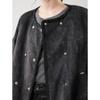 ELLE Women's Grey 90 Duck Down Short Jacket