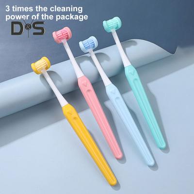 Kit per la pulizia dei denti con spazzolino per animali domestici, per gatti e cani, setole ultra morbide, strumento per la cura orale, previene la placca e il tartaro, kit per spazzolino da denti