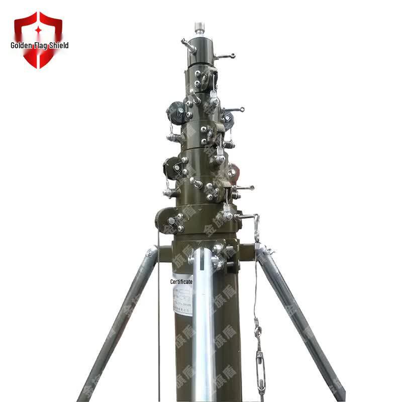 JINQIDUN Portable Manual Lift Lightning Rod