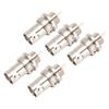 5pcs BNC Crimp Female Connector Professional Metal BNC Female Connector for Antenna VHF UHF CB Amateur Radio Radio