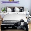 GNX Lamar 3pcs Bedding Set Duvet Cover Closure Includes 1 Duvet Cover & 2 Pillowcases for All Seasons Bedroom Home Dorm Decor