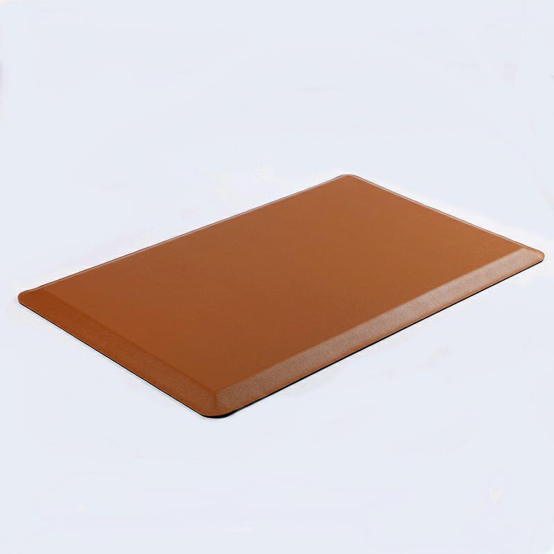 

Высококачественный 19 мм толстый полиуретановый противоусталостный кухонный стоячий коврик 46x60x1.9CM коричневый