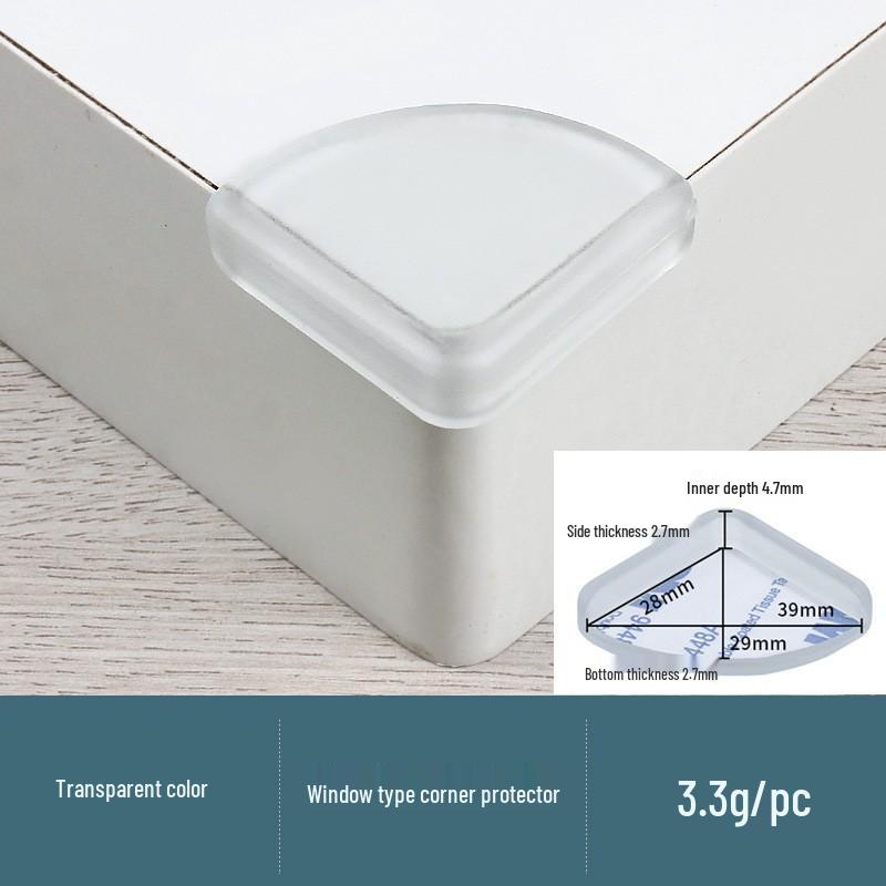 

Children s Safety Transparent Table Corner Protector - Thickened Anti-Collision Guard for Coffee Table