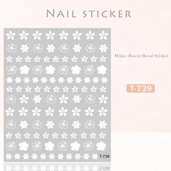 Decorative Nail Decal Self-adhesive Lightweight Nails Design