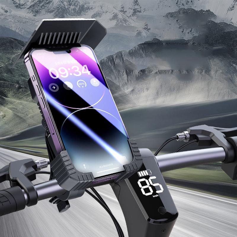 Bicycle Phone Holder Motorcycle Bike Handlebar Rear-View Mirror Phone Case For Iphone Android Bike Motorbike Phone Stand Mount