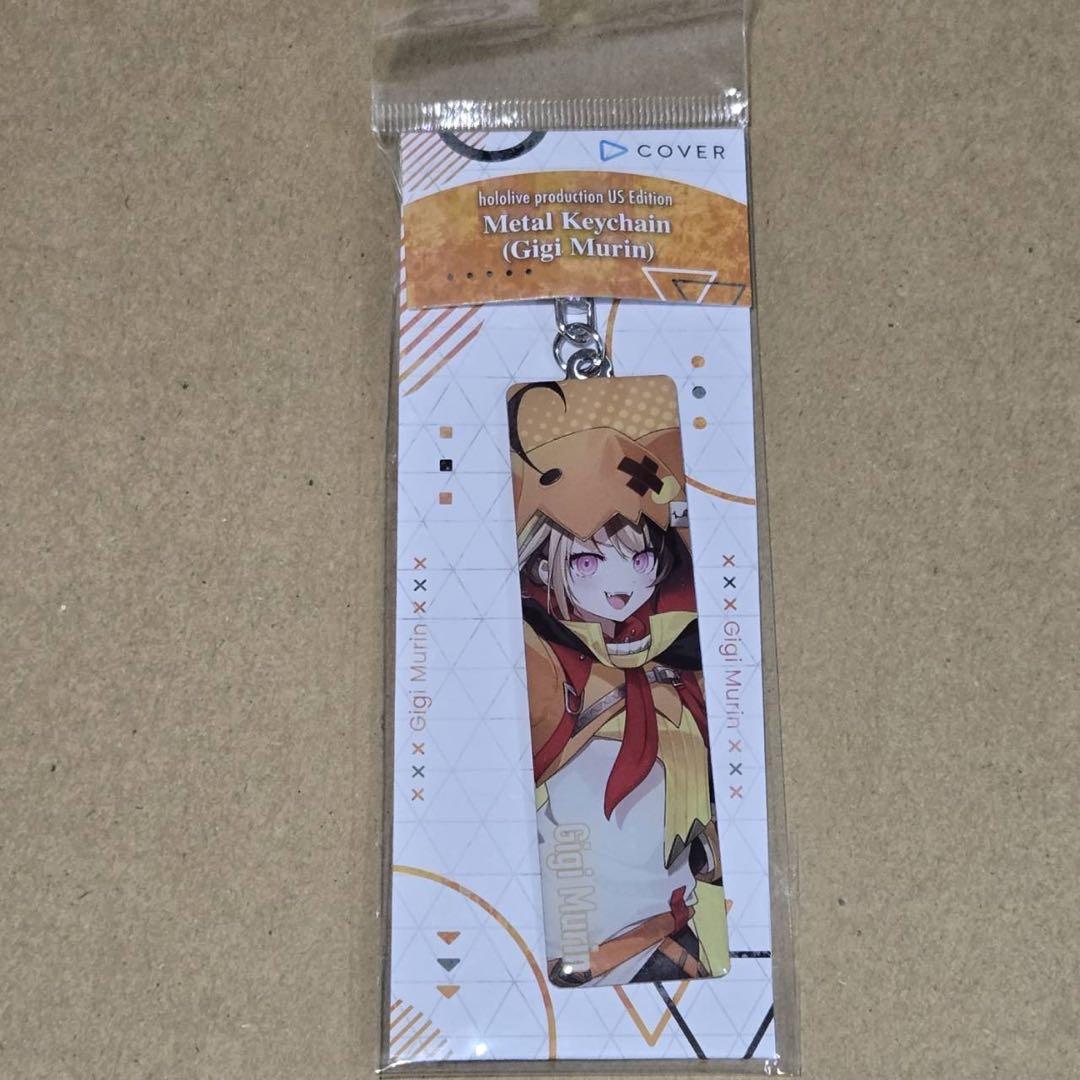 

[USED] Hololive EN Anime Expo venue limited metal keychain Jiji Mulin
