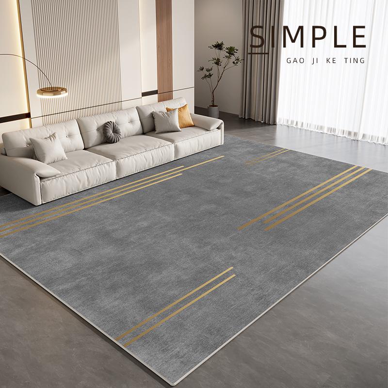 Stain-Resistant, Easy-Clean, Non-Slip Luxury Bedside Rug for Living Rooms & Bedrooms.