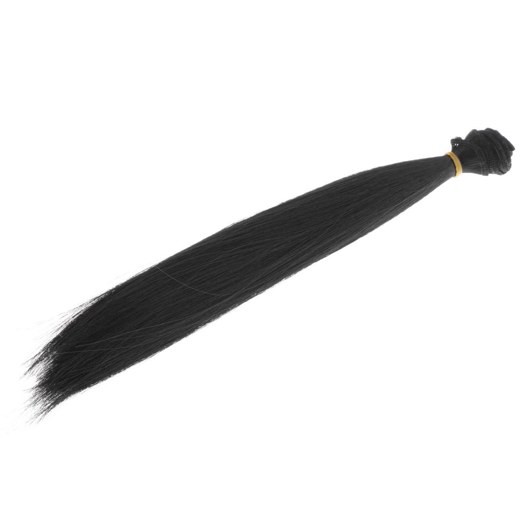 Doll Hair Bulk Wigs Synthetic Craft Hair Hairpiece for Dolls Making Supplies