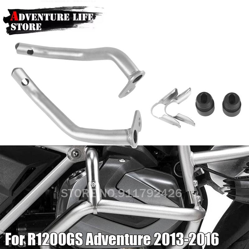 Motorcycle Engine Guard Crash Bar Brace Bumper Frame Protection For BMW R1200GS ADV LC R 1200GS Adventure R 1200 GSA 2014-2016