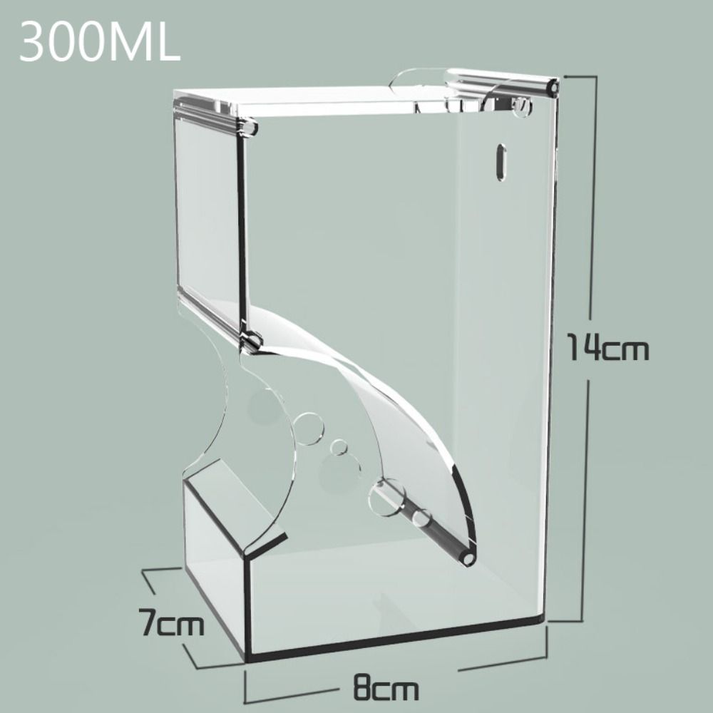 Plastový automatický krmítko pro křečka Závěsná miska na krmivo pro morče Dávkovač krmiva pro domácí mazlíčky Ježek