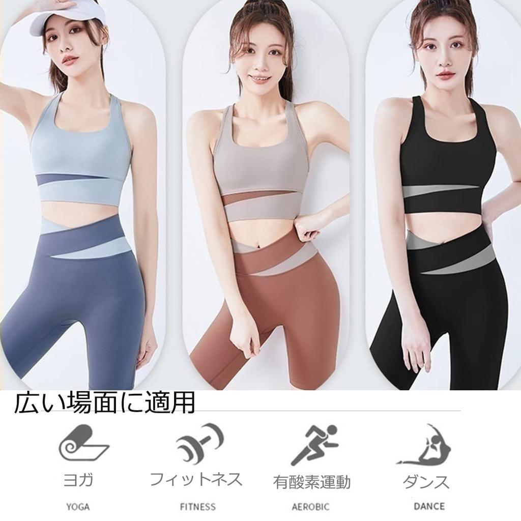 Kesaeki Yoga Wear Set with Stretchy and and Fits All Women's Leggings, Breathable, Moisture-Wicking, Quick-Drying, Seasons, Green-S