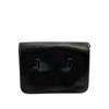 HERMES body bag Sheep leather Pochette black Sheep leather unisex Used