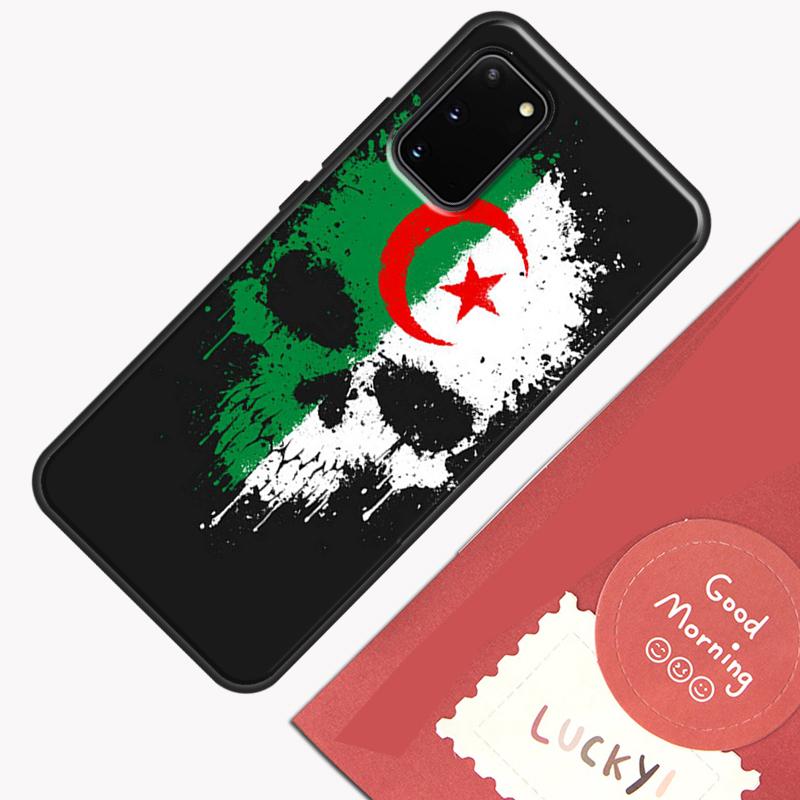 Flag Of Algeria Phone Case For Samsung Galaxy S26 S25 S24 S20 S21 S22 S23 Ultra S10 Plus S25 FE Cover Shell