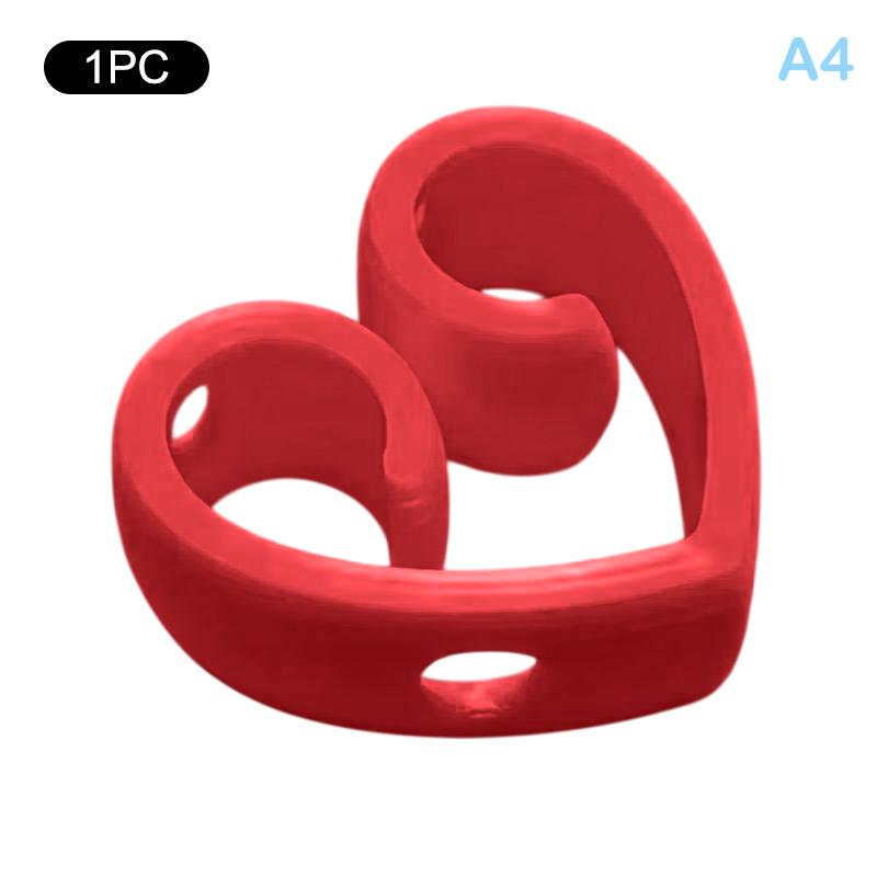 

1/4Pcs Heart Chopsticks Assistance Tool Reusable Easy Food Noodles Sushi Picking Plastic For Beginners