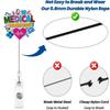 2D flaches einziehbares Ausweishalter-Röllchen, niedlicher Acryl-Ausweisclip mit medizinischem Assistenten-Thema für Krankenschwestern, Ärzte, schönes Festivalgeschenk für Krankenhaus-Mitarbeiter