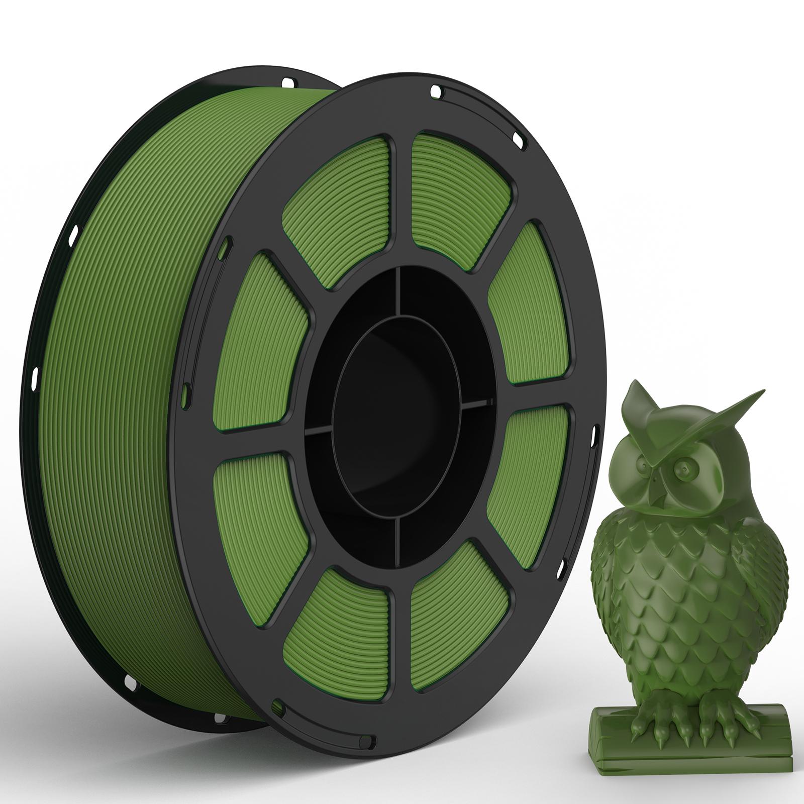 KELEIDI 3D Printer Filament 1.75mm PETG High Speed Flexible Tolerance 0.03mm 240C PETG&3D Printing Filaments&PETG оливковое зеленый