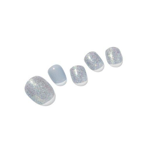 

Silver Sparkle Gel Pedi