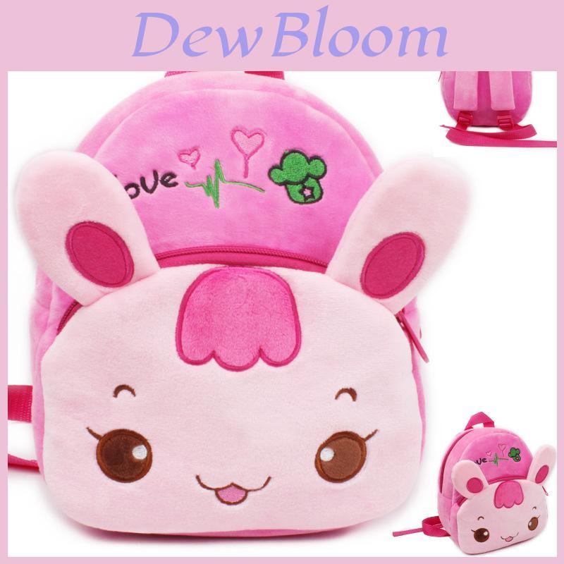 Baby Animal Plush Backpack For Toddlers With Breathable Material And Lightweight Design For Daily Use