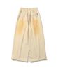 Bieseulaebis Oil Washed Graphic Pants Ivory