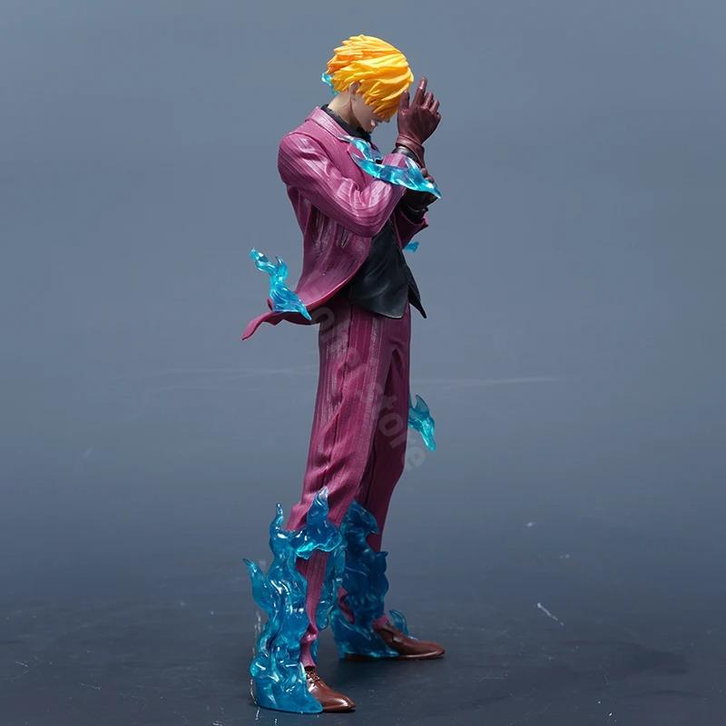 One Piece Figure Sanji Anime Figures Vinsmoke Sanji Figurine Devil Foot Statue Pvc Model Collection Decor Toy Birthday Gift