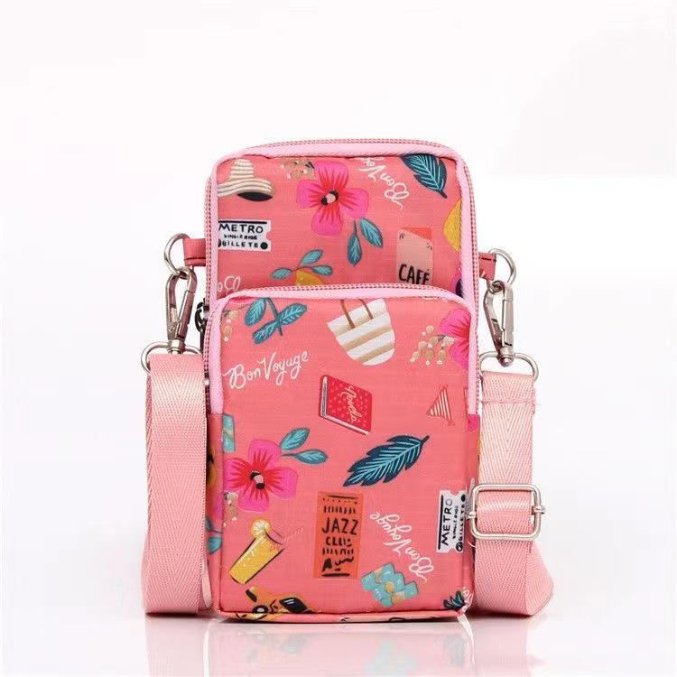 Women's Crossbody Phone Pouch: Lightweight Mini Coin Purse, Neck & Wrist Bag for Running and Sports.