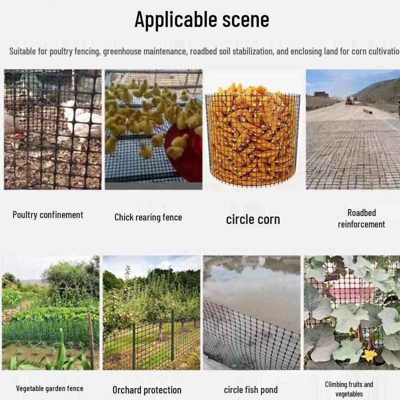 Chicken Netting Mesh Fence for Outdoor Garden & Livestock Protection