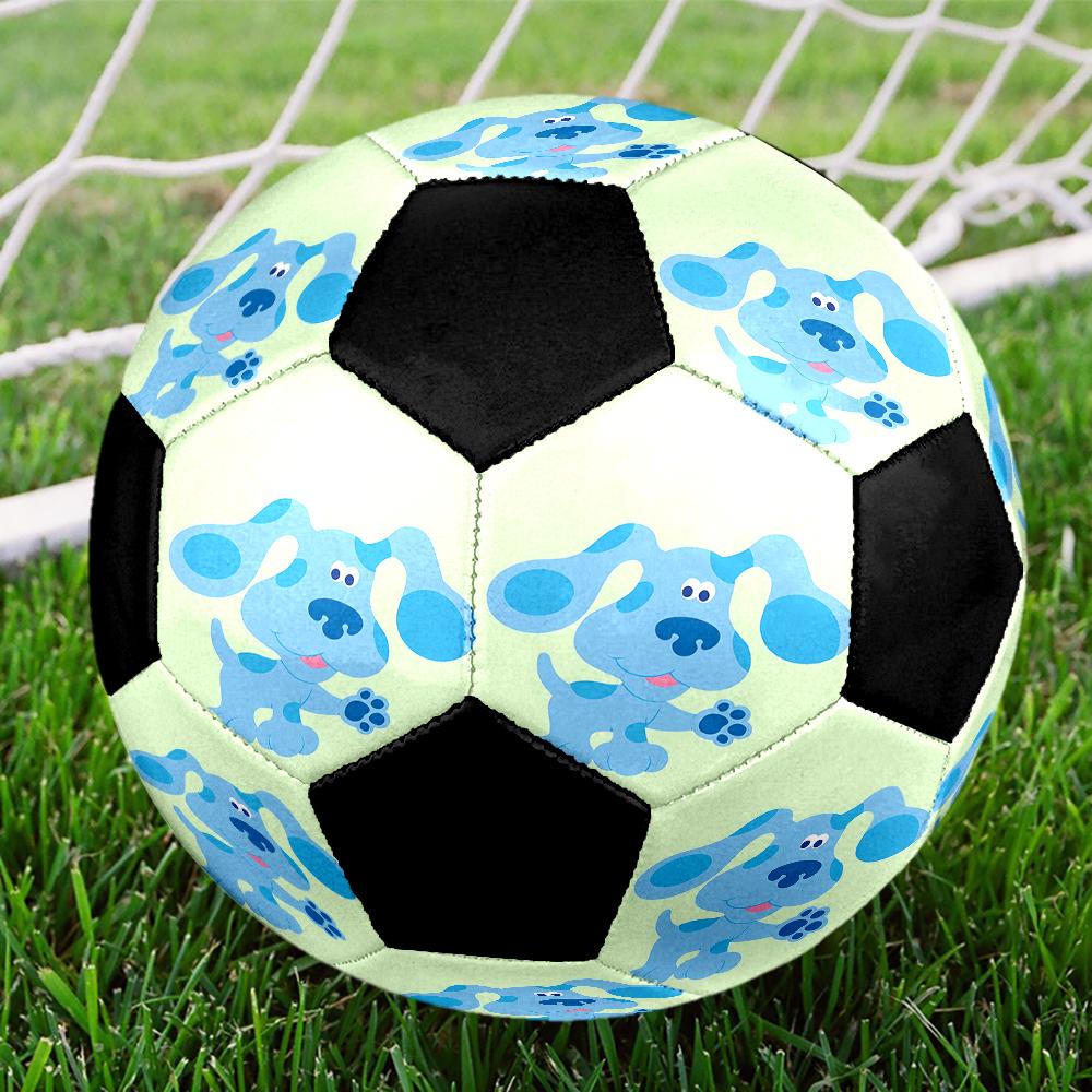 Blue's Clues Theme Size 5 Soccer Ball, Suitable for Both Indoor and Outdoor Matches, a Gift Suitable for Everyone.