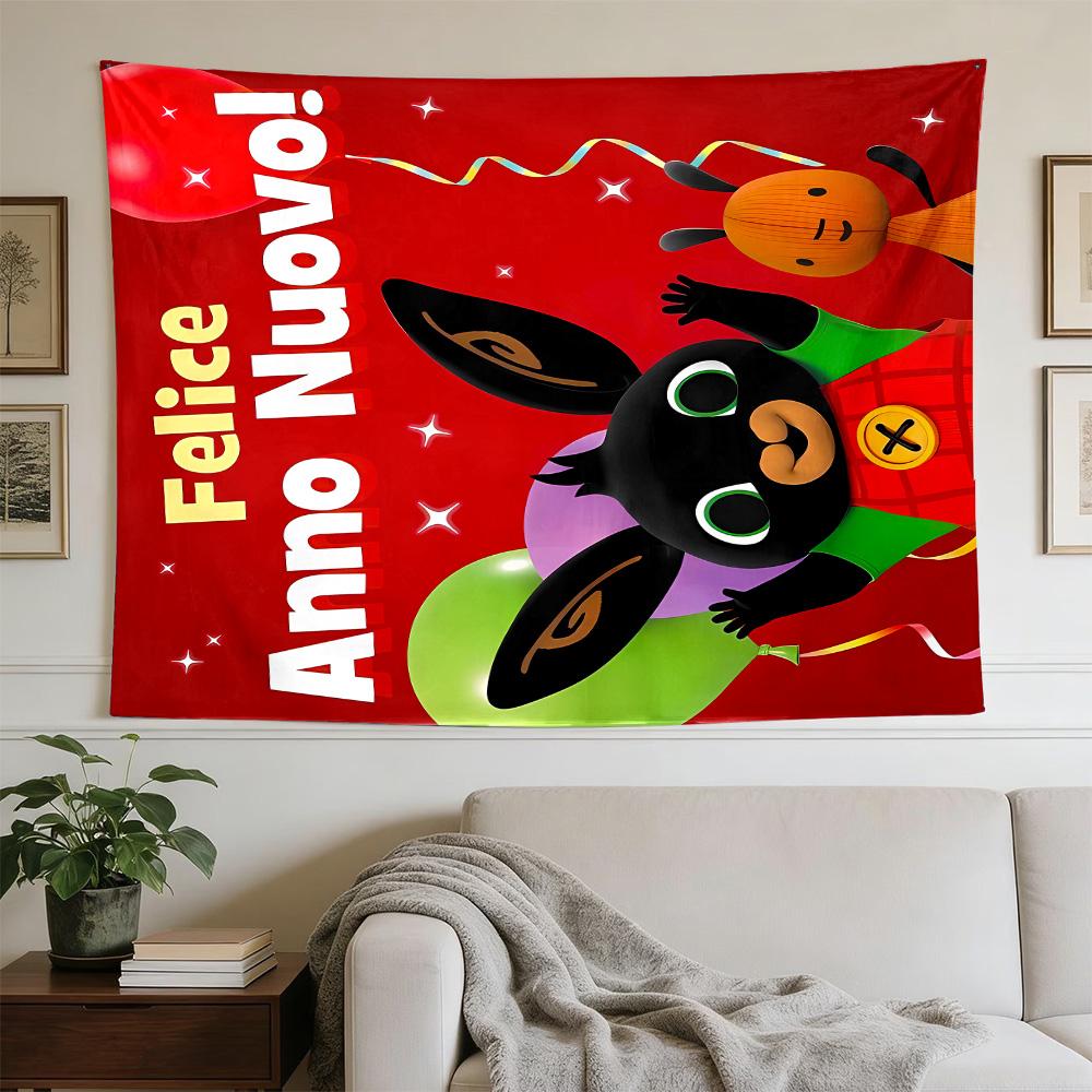 Animal Friends Puzzle Large Wall Tapestry,Ideal for Office Backdrops, Holiday Gifts, Home Decor (Living Room, Bedroom, Dorm, Parties), and Outdoor Cel