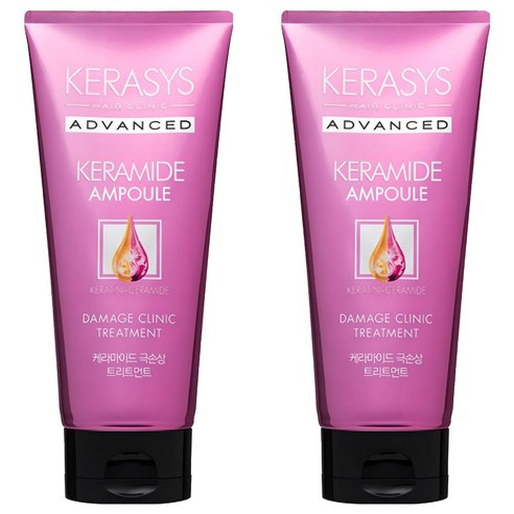 

Kerasys Ceramide Extreme Damage Clinic Treatment 200ml (2pcs) – Ceramide Care, Deep Repair, Korean 200ml (2pcs)