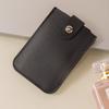 Pu Leather Credit Card Holder Bag 5Pcs Slots Men/Women Wallet Bank Leather Wallets With Money Clip Designer Cardholder