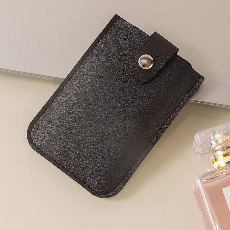 Pu Leather Credit Card Holder Bag 5Pcs Slots Men/Women Wallet Bank Leather Wallets With Money Clip Designer Cardholder