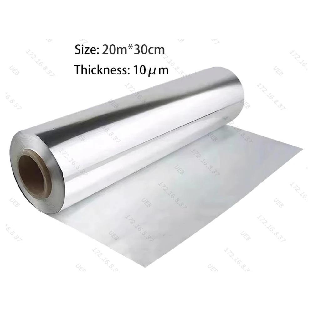 1-5 pachete de hârtie din folie de aluminiu de calitate alimentară, de unică folosință, rolă de folie de tablă, friteuză cu aer, folie de tablă, cuptor, grătar, hârtie de copt, gadgeturi de bucătărie