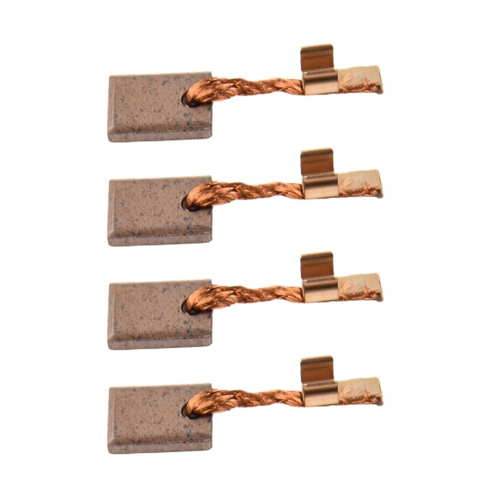 2/4 Pieces Carbon Brush Carbon And Metal Electric Replacement