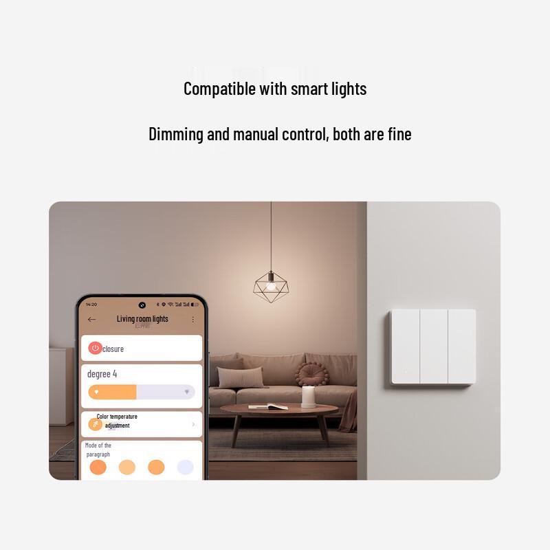 Xiaomi Mijia Smarter Wandschalter - Einfach