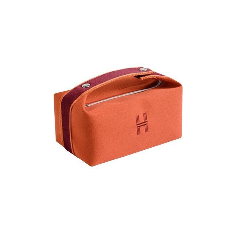 Women's High-Capacity Waterproof Makeup Bag - Stylish, Portable, Multi-Functional Canvas Toiletry Organizer