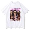 Singer Lana Del Rey Graphic Tshirt Retro Hip Hop Fashion T-shirt Men Women Cotton Short Sleeve Aesthetic T Shirts Streetwear