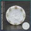 4 Pezzi 58MM Coprimozzi Centrali per Ruote Auto Badge Coprimozzo Cerchione Emblema Styling Per Kia Sauer CUB CEED Cerato Forte K8 K900 Optima Picanto RIO VG Ray EV