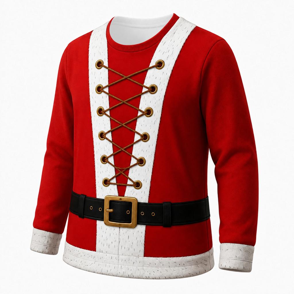 Women Men Funny Christmas Sweatshirt Novelty Holiday Pullover