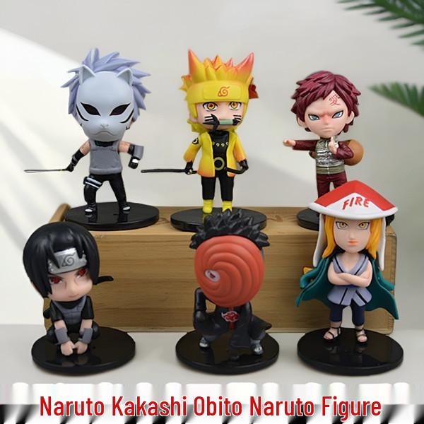 

Naruto Action Figure Model - Six Paths, Kakashi, Itachi, Obito Characters Collectible Toy 10CM