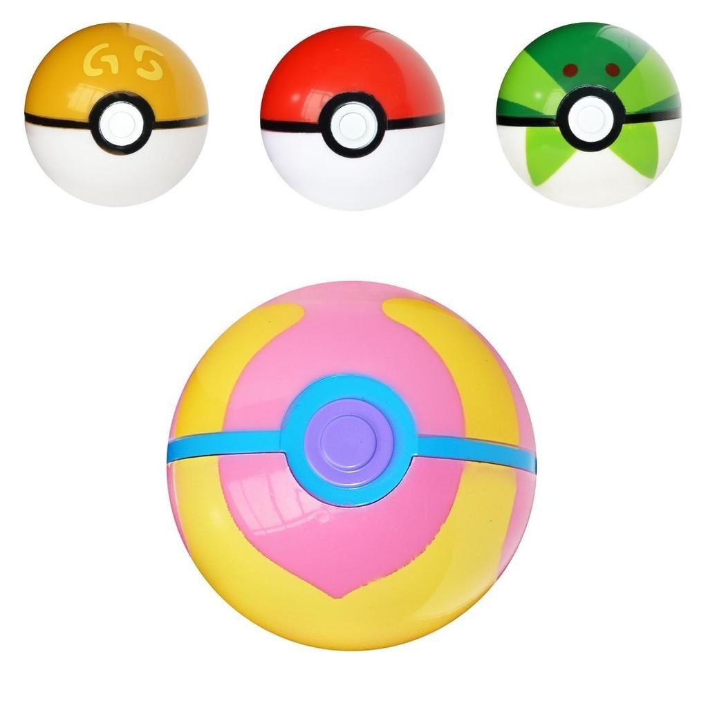 Premium Quality Pokmon Go Pokeball Pop-up 7cm Plastic Ball Toy For Endless Fun