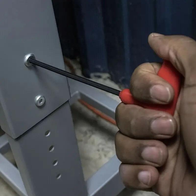 10PCS T-Handle Hex Key Allen Wrench Tool Set Or Star Metric T-Handle Hex Key Set Tools with Convenient Storage Stand for Car