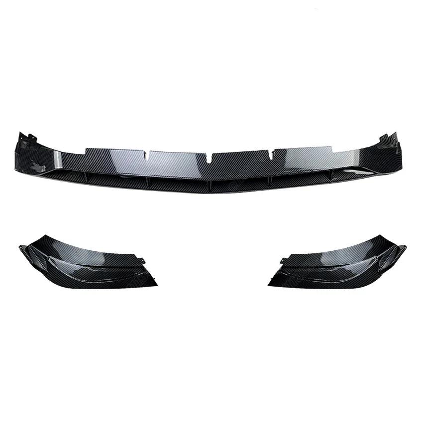 For Mercedes Benz C Class W206 C200 C260 2022 2023 2024 2025 2026 Automobile Front Bumper Spoiler Lip Splitter Decoration Kit