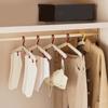 6Pcs Space Saving Foldable Travel Hangers Anti-Slip Clothing Storage Hangers  Wardrobe